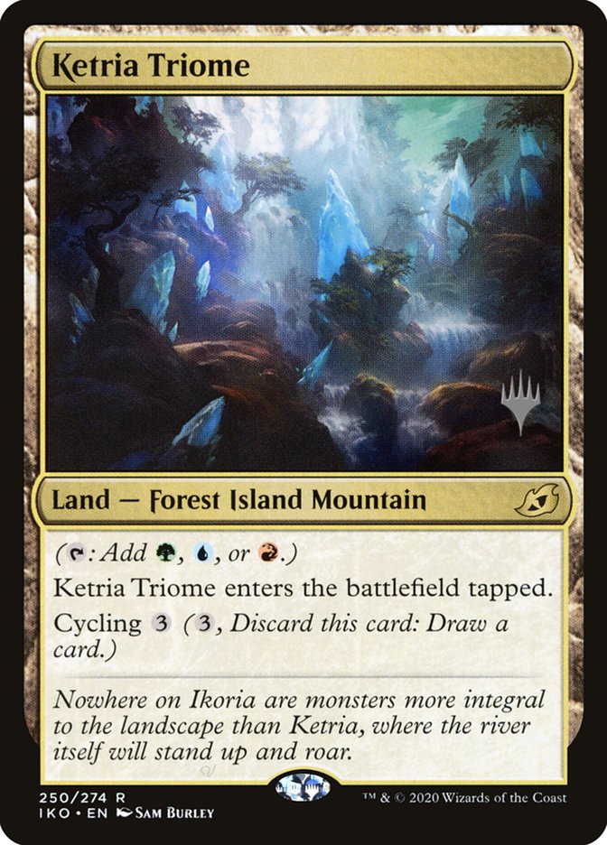 Ketria Triome (Promo Pack) [Ikoria: Lair of Behemoths Promos] - The Mythic Store | 24h Order Processing