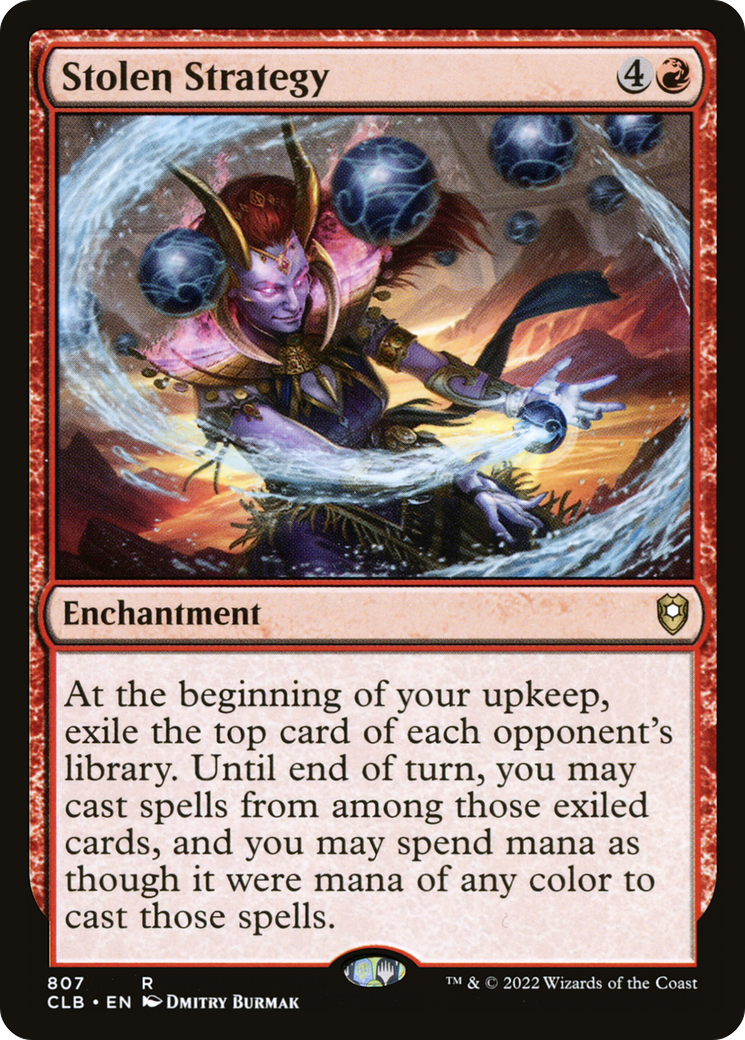 Stolen Strategy [Commander Legends: Battle for Baldur's Gate] - The Mythic Store | 24h Order Processing