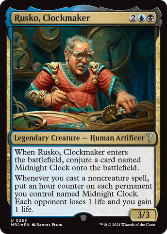 Rusko, Clockmaker [Mystery Booster 2] - The Mythic Store | 24h Order Processing