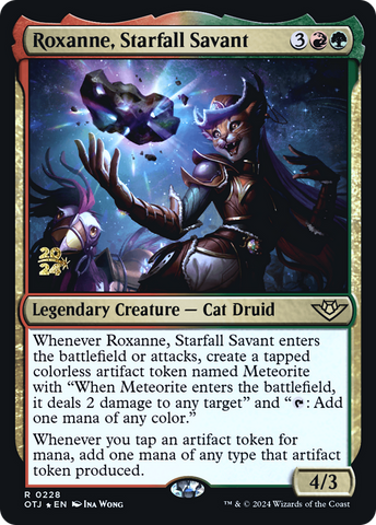 Roxanne, Starfall Savant [Outlaws of Thunder Junction Prerelease Promos] - The Mythic Store | 24h Order Processing