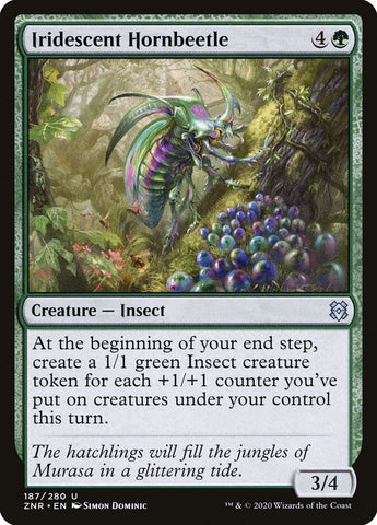 Iridescent Hornbeetle [Zendikar Rising] - The Mythic Store | 24h Order Processing