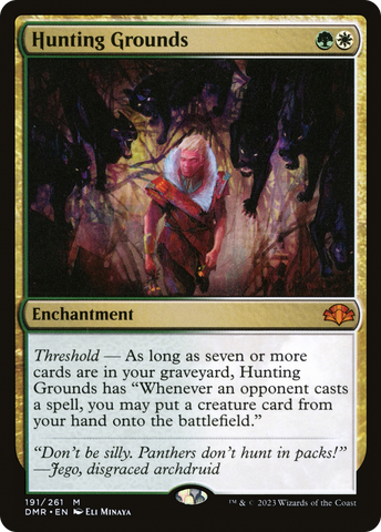 Hunting Grounds [Dominaria Remastered] - The Mythic Store | 24h Order Processing