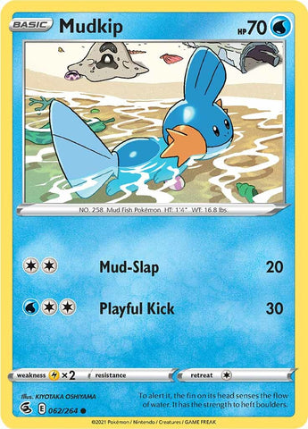 Mudkip (062/264) [Sword & Shield: Fusion Strike] - The Mythic Store | 24h Order Processing