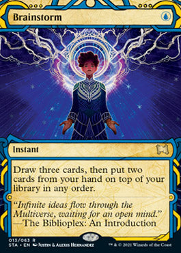 Brainstorm (Foil Etched) [Strixhaven: Mystical Archive] - The Mythic Store | 24h Order Processing