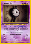 Unown [I] (68/75) [Neo Discovery 1st Edition] - The Mythic Store | 24h Order Processing