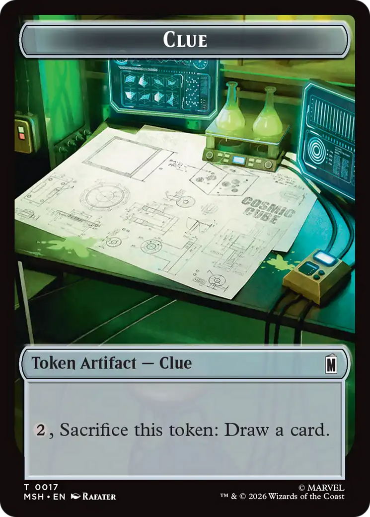 Insect // Clue Double-Sided Token [Marvel Super Heroes Tokens] - The Mythic Store | 24h Order Processing