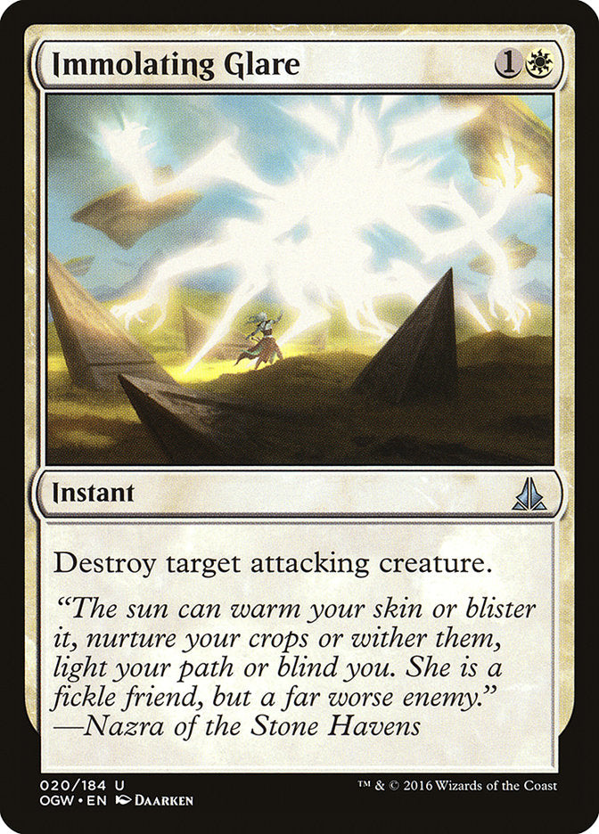 Immolating Glare [Oath of the Gatewatch] - The Mythic Store | 24h Order Processing
