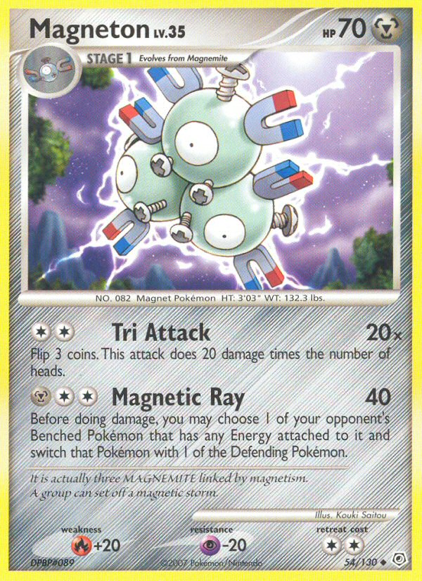 Magneton (54/130) [Diamond & Pearl: Base Set] - The Mythic Store | 24h Order Processing