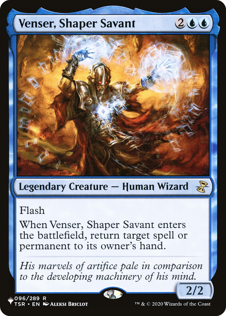 Venser, Shaper Savant [The List] - The Mythic Store | 24h Order Processing