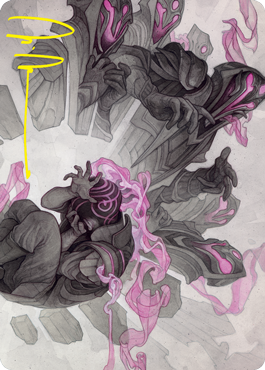 Rise of Extus Art Card (Gold-Stamped Signature) [Strixhaven: School of Mages Art Series] - The Mythic Store | 24h Order Processing