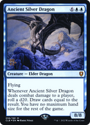 Ancient Silver Dragon [Commander Legends: Battle for Baldur's Gate Prerelease Promos] - The Mythic Store | 24h Order Processing