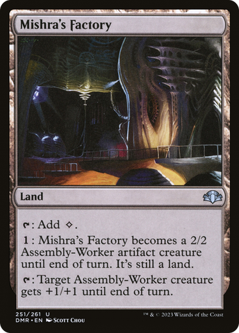 Mishra's Factory [Dominaria Remastered] - The Mythic Store | 24h Order Processing