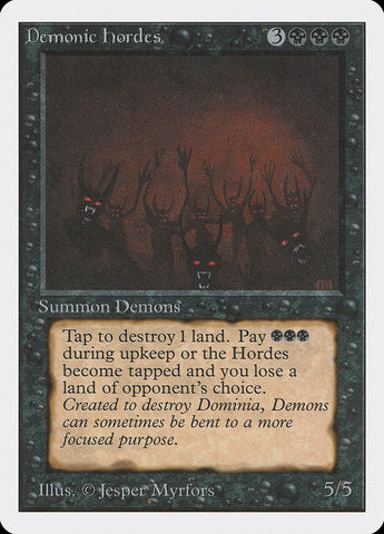 Demonic Hordes [Unlimited Edition] - The Mythic Store | 24h Order Processing