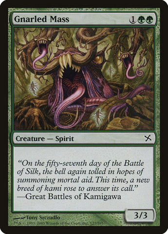 Gnarled Mass [Betrayers of Kamigawa] - The Mythic Store | 24h Order Processing