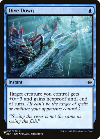 Dive Down [The List] - The Mythic Store | 24h Order Processing