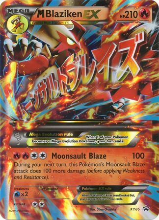 M Blaziken EX (XY86) (Jumbo Card) [XY: Black Star Promos] - The Mythic Store | 24h Order Processing