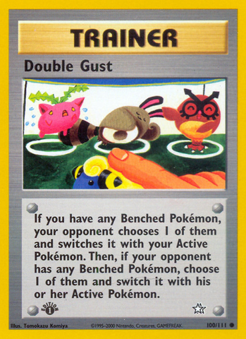 Double Gust (100/111) [Neo Genesis 1st Edition] - The Mythic Store | 24h Order Processing