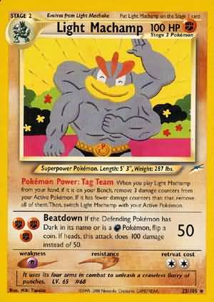 Light Machamp (25/105) [Neo Destiny Unlimited] - The Mythic Store | 24h Order Processing