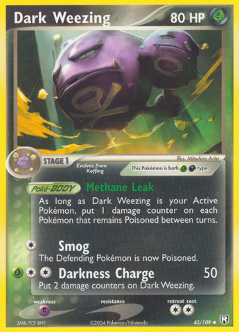 Dark Weezing (42/109) [EX: Team Rocket Returns] - The Mythic Store | 24h Order Processing