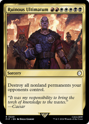Ruinous Ultimatum [Fallout] - The Mythic Store | 24h Order Processing
