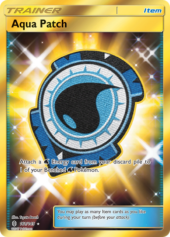 Aqua Patch (161/145) [Sun & Moon: Guardians Rising] - The Mythic Store | 24h Order Processing