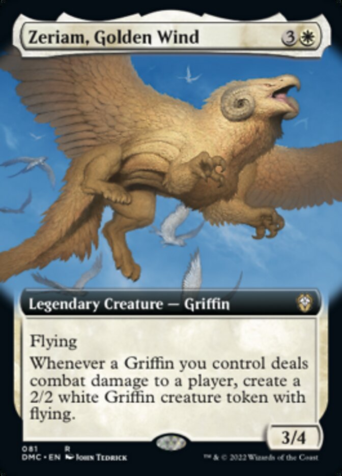 Zeriam, Golden Wind (Extended Art) [Dominaria United Commander] - The Mythic Store | 24h Order Processing