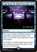 Coax from the Blind Eternities [Eldritch Moon Prerelease Promos] - The Mythic Store | 24h Order Processing