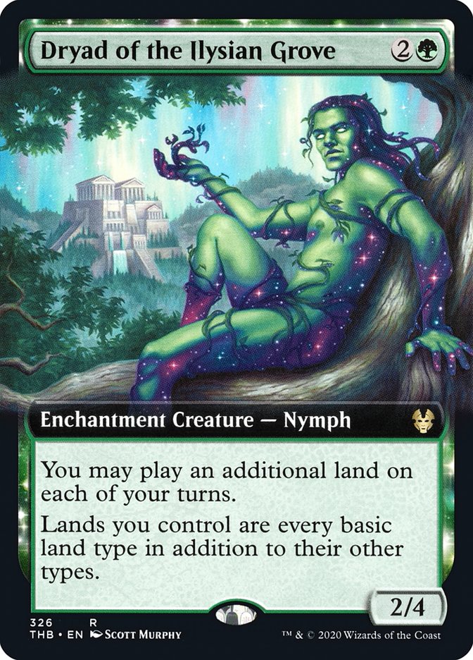 Dryad of the Ilysian Grove (Extended Art) [Theros Beyond Death] - The Mythic Store | 24h Order Processing