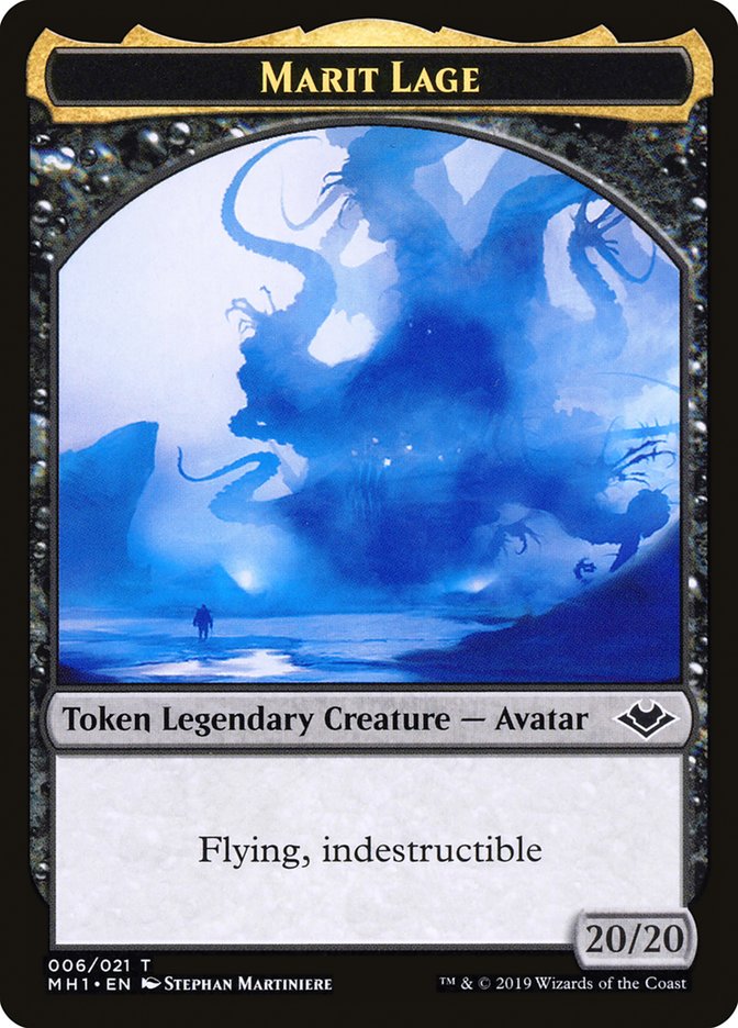 Illusion (005) // Marit Lage (006) Double-Sided Token [Modern Horizons Tokens] - The Mythic Store | 24h Order Processing