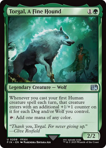 Torgal, A Fine Hound [FINAL FANTASY] - The Mythic Store | 24h Order Processing