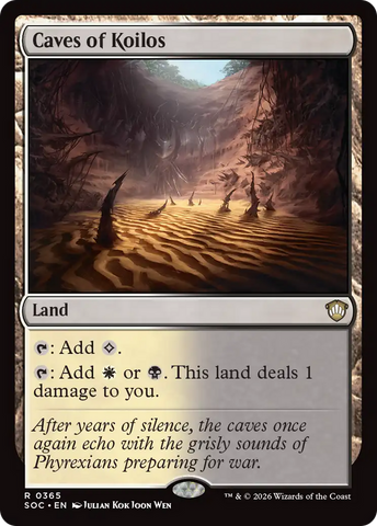 Caves of Koilos [Secrets of Strixhaven Commander] - The Mythic Store | 24h Order Processing