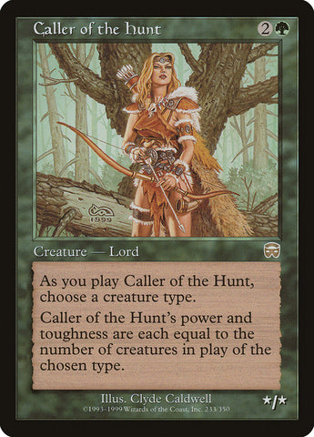 Caller of the Hunt [Mercadian Masques] - The Mythic Store | 24h Order Processing