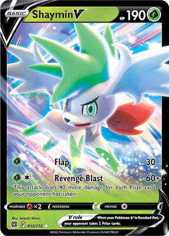 Shaymin V (013/172) [Sword & Shield: Brilliant Stars] - The Mythic Store | 24h Order Processing