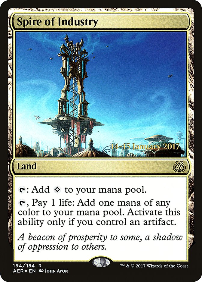 Spire of Industry [Aether Revolt Prerelease Promos] - The Mythic Store | 24h Order Processing