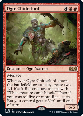 Ogre Chitterlord [Wilds of Eldraine] - The Mythic Store | 24h Order Processing