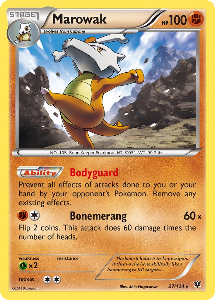 Marowak (37/124) [XY: Fates Collide] - The Mythic Store | 24h Order Processing