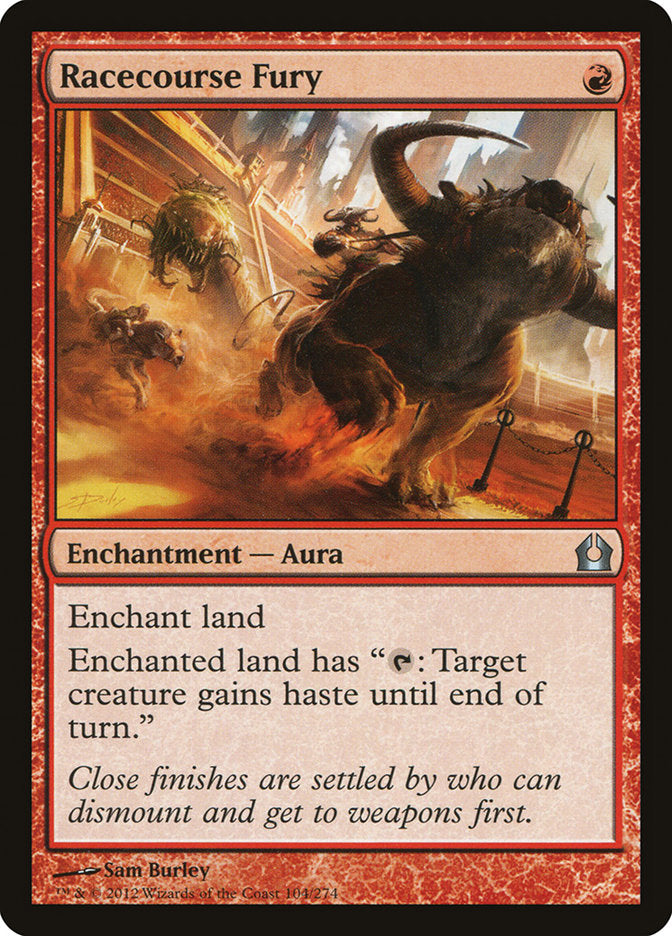 Racecourse Fury [Return to Ravnica] - The Mythic Store | 24h Order Processing
