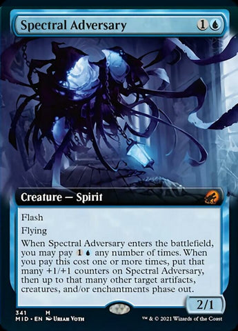 Spectral Adversary (Extended Art) [Innistrad: Midnight Hunt] - The Mythic Store | 24h Order Processing