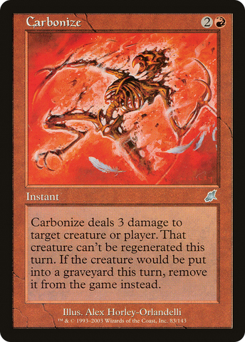 Carbonize [Scourge] - The Mythic Store | 24h Order Processing