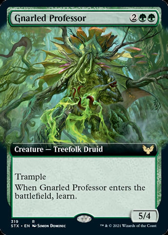 Gnarled Professor (Extended Art) [Strixhaven: School of Mages] - The Mythic Store | 24h Order Processing