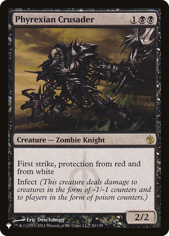 Phyrexian Crusader [The List] - The Mythic Store | 24h Order Processing
