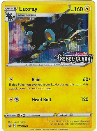 Luxray (SWSH023) (Prerelease Promo) [Sword & Shield: Black Star Promos] - The Mythic Store | 24h Order Processing