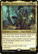 Kadena, Slinking Sorcerer (Oversized) [Commander 2019 Oversized] - The Mythic Store | 24h Order Processing