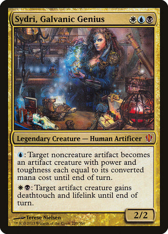 Sydri, Galvanic Genius [Commander 2013] - The Mythic Store | 24h Order Processing