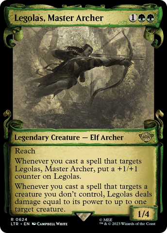 Legolas, Master Archer [The Lord of the Rings: Tales of Middle-Earth Showcase Scrolls] - The Mythic Store | 24h Order Processing