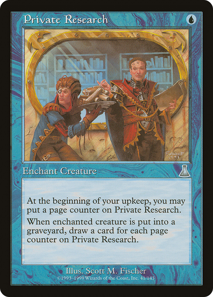 Private Research [Urza's Destiny] - The Mythic Store | 24h Order Processing