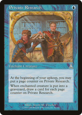 Private Research [Urza's Destiny] - The Mythic Store | 24h Order Processing