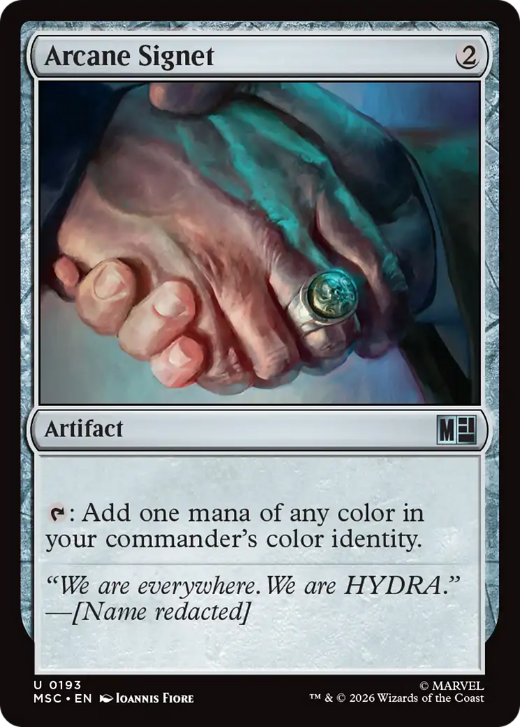 Arcane Signet (0193) [Marvel Super Heroes Commander] - The Mythic Store | 24h Order Processing