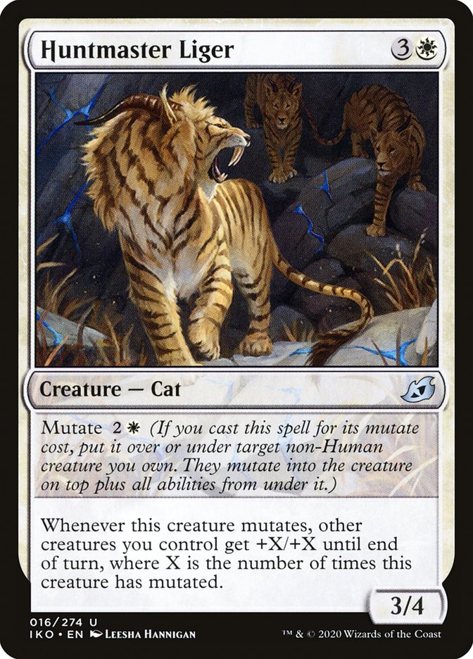Huntmaster Liger [Ikoria: Lair of Behemoths] - The Mythic Store | 24h Order Processing