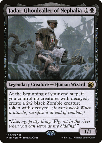 Jadar, Ghoulcaller of Nephalia (Promo Pack) [Innistrad: Midnight Hunt Promos] - The Mythic Store | 24h Order Processing